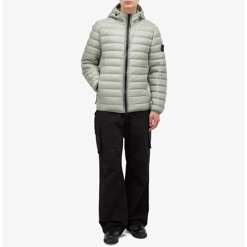 Stone Island Men's Gray Nylon Jacket