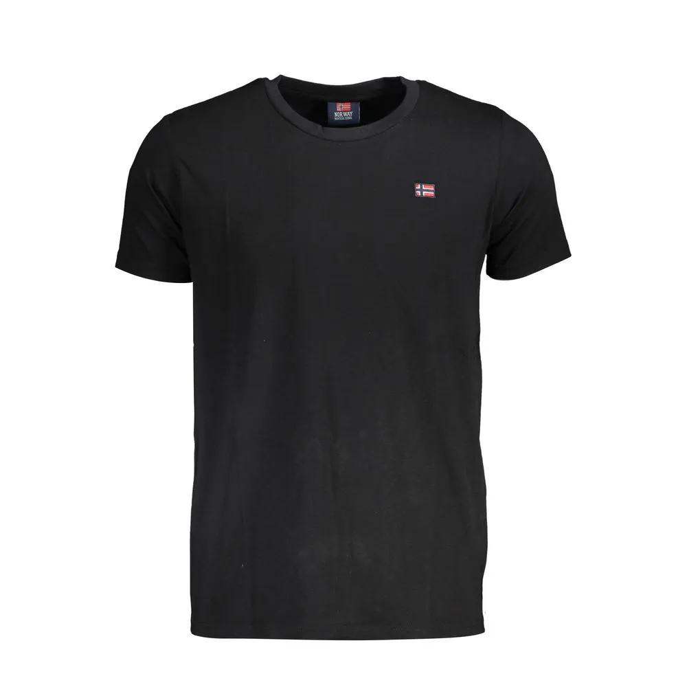 Norway 1963 Men's Black Cotton T-Shirt