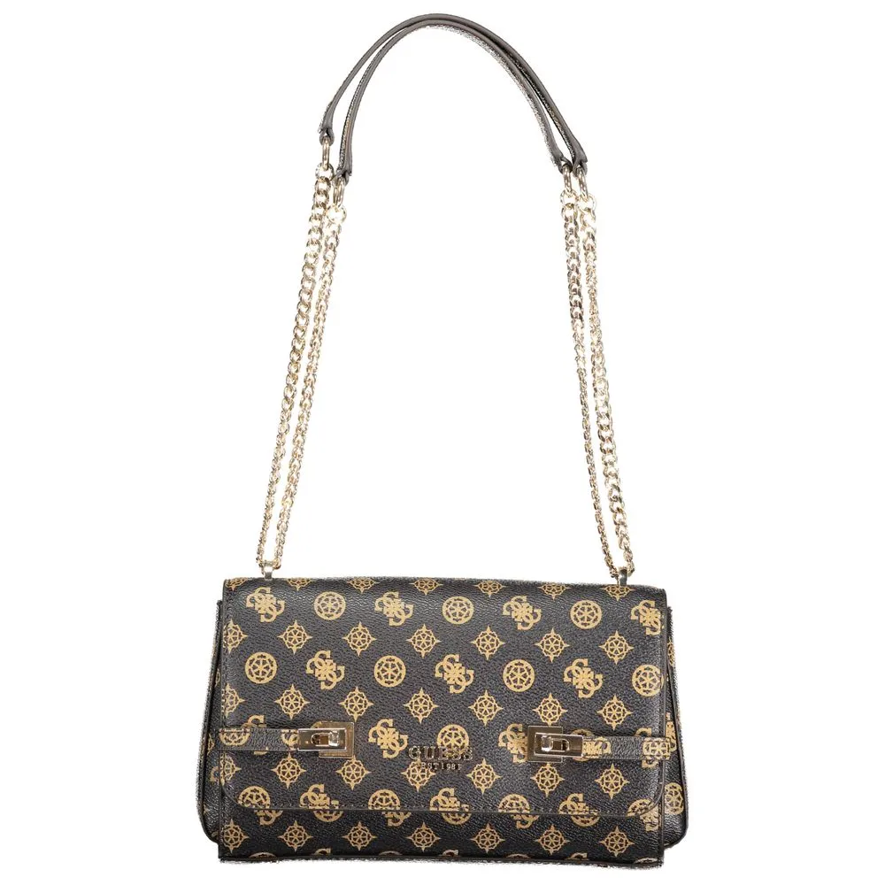 Guess Jeans Women's Brown Polyethylene Handbag