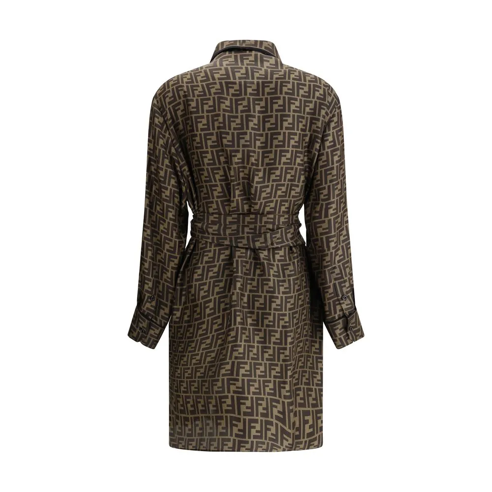 Fendi Women's FF pattern shirt Dress