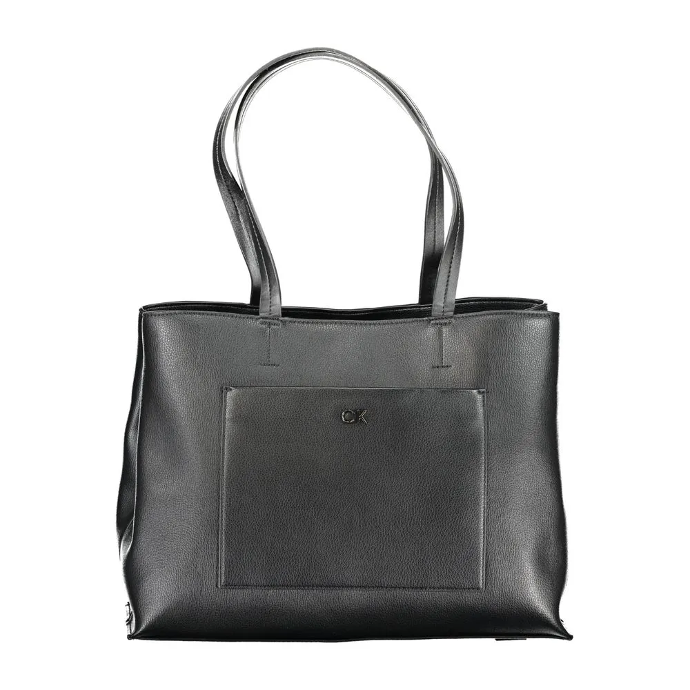 Calvin Klein Women's Black Polyester Handbag