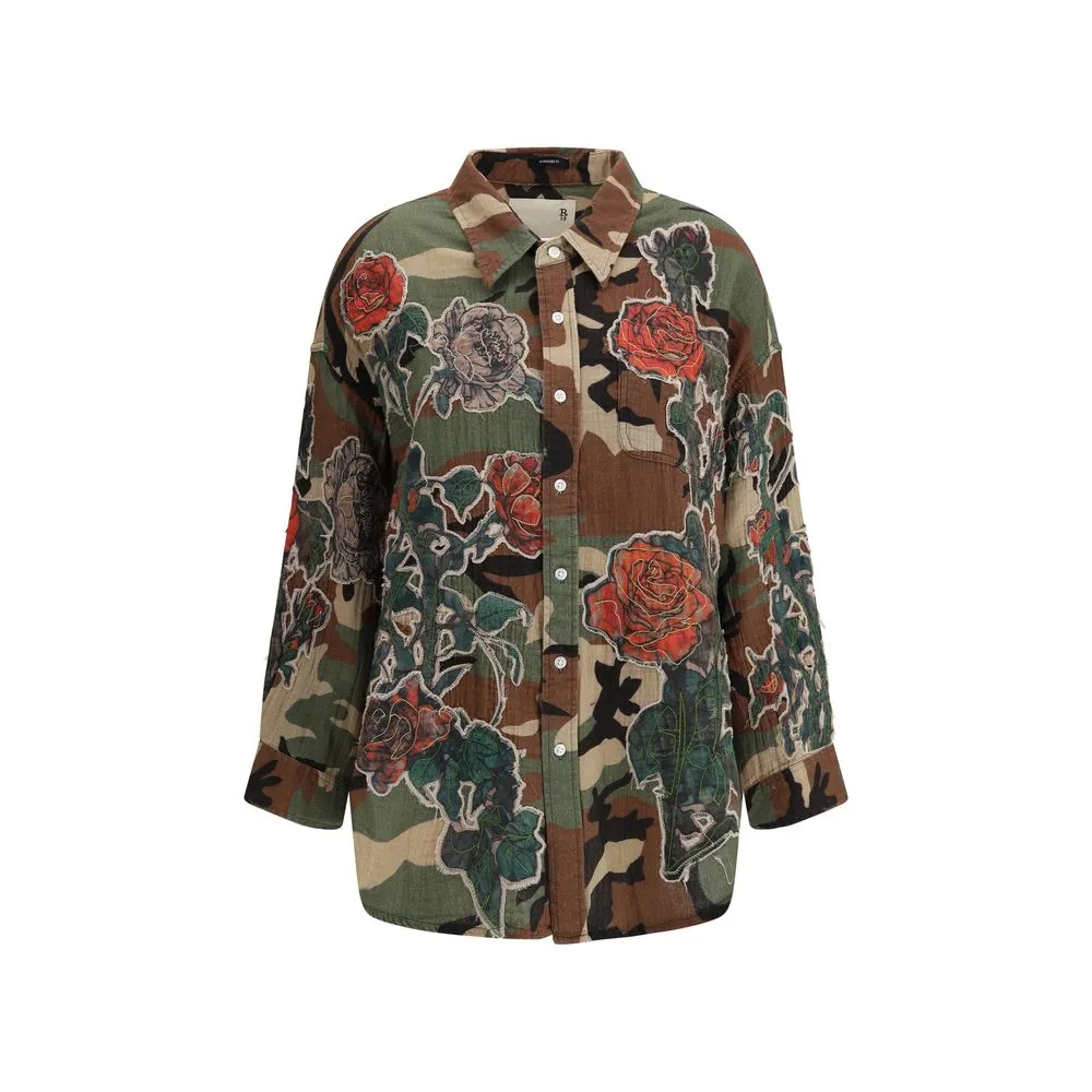 R13 Women's Camouflage Shirt