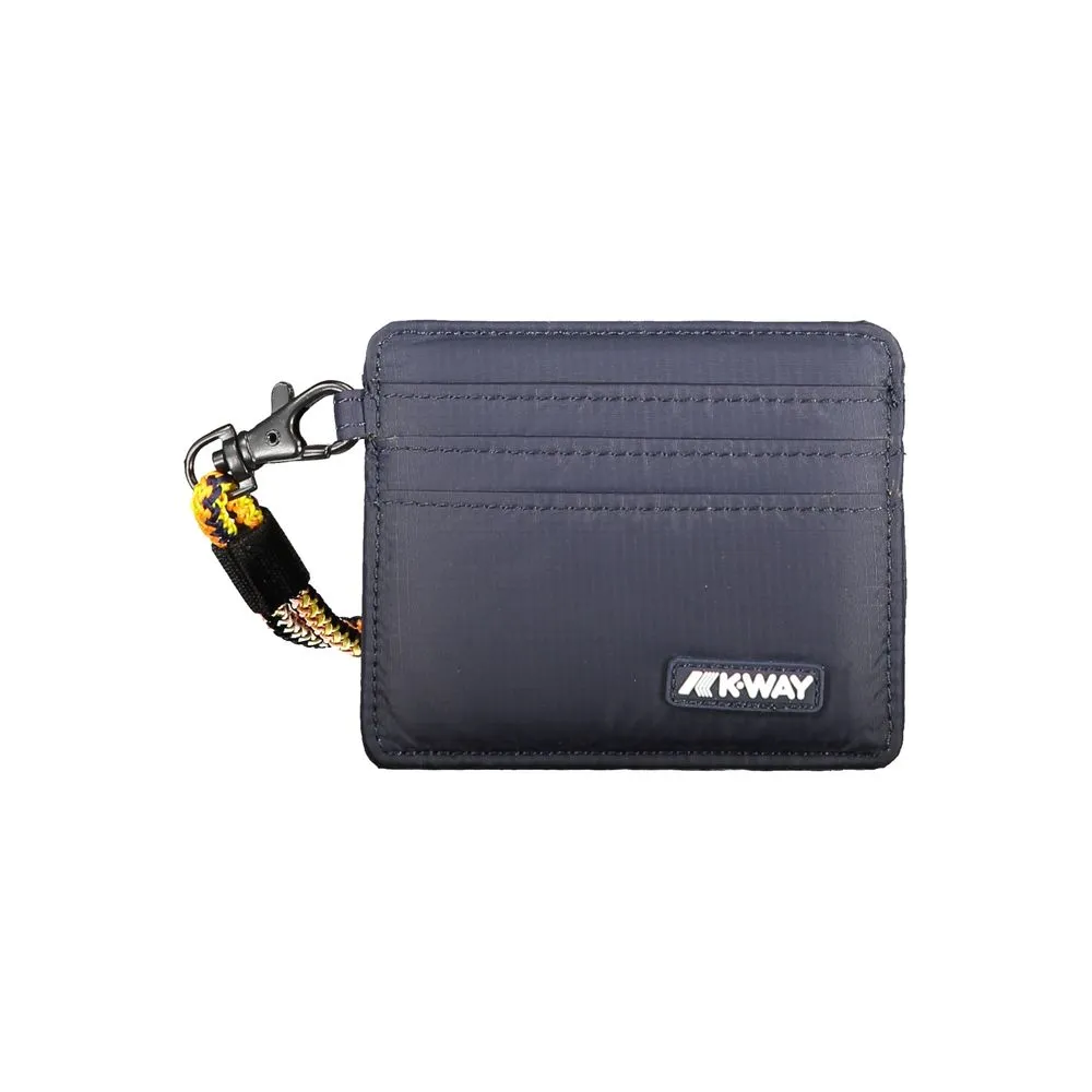 K-WAY Men's Blue Polyamide Wallet