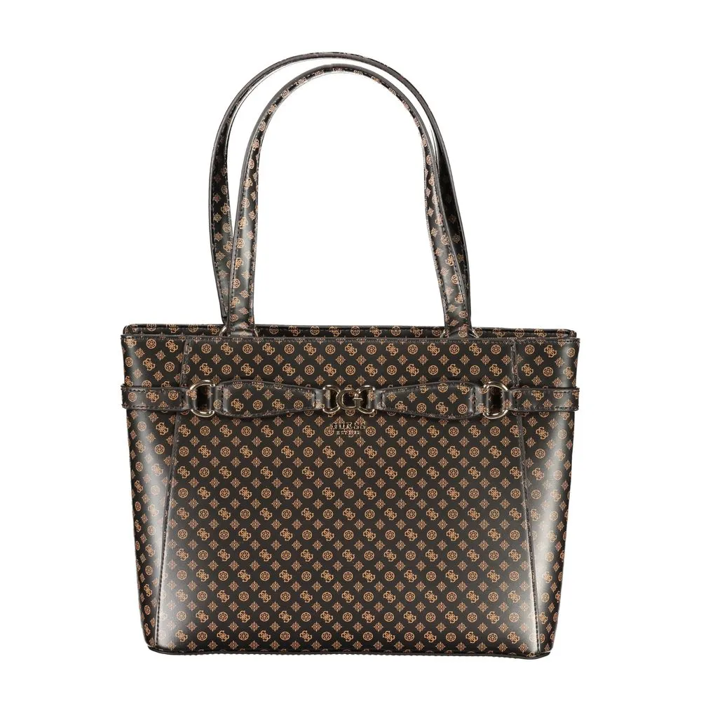 Guess Jeans Women's Brown Polyethylene Handbag