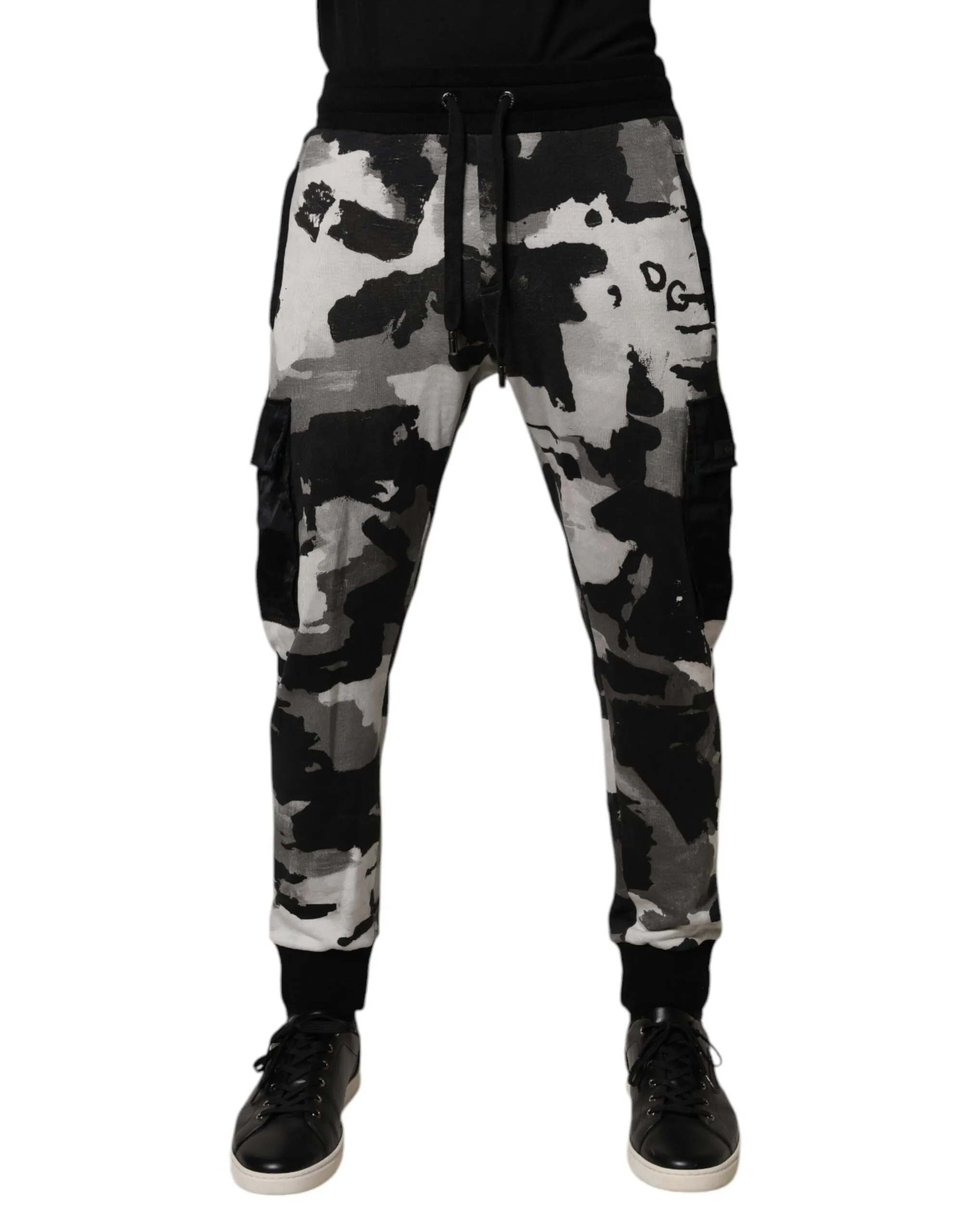 Dolce & Gabbana Multicolor Camouflage Cargo Men Jogger Pants