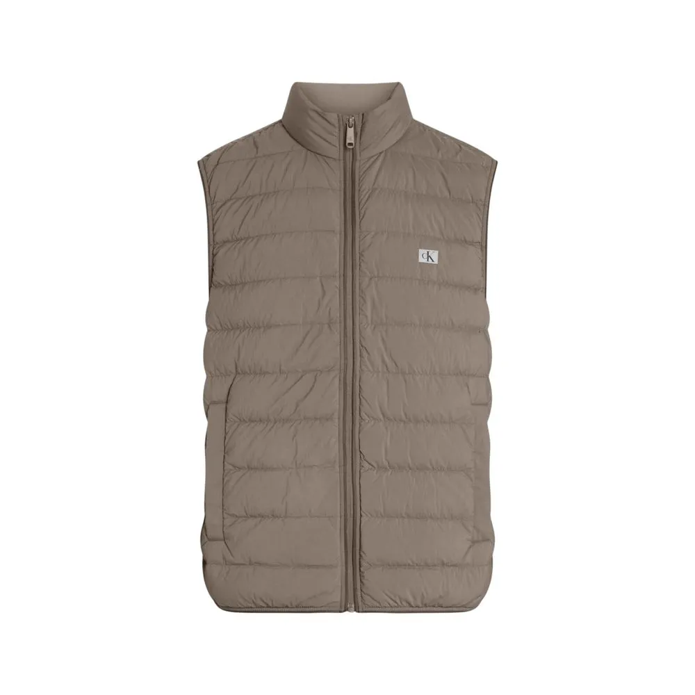 Calvin Klein Jeans Men's Beige Polyamide Riciclata Jacket