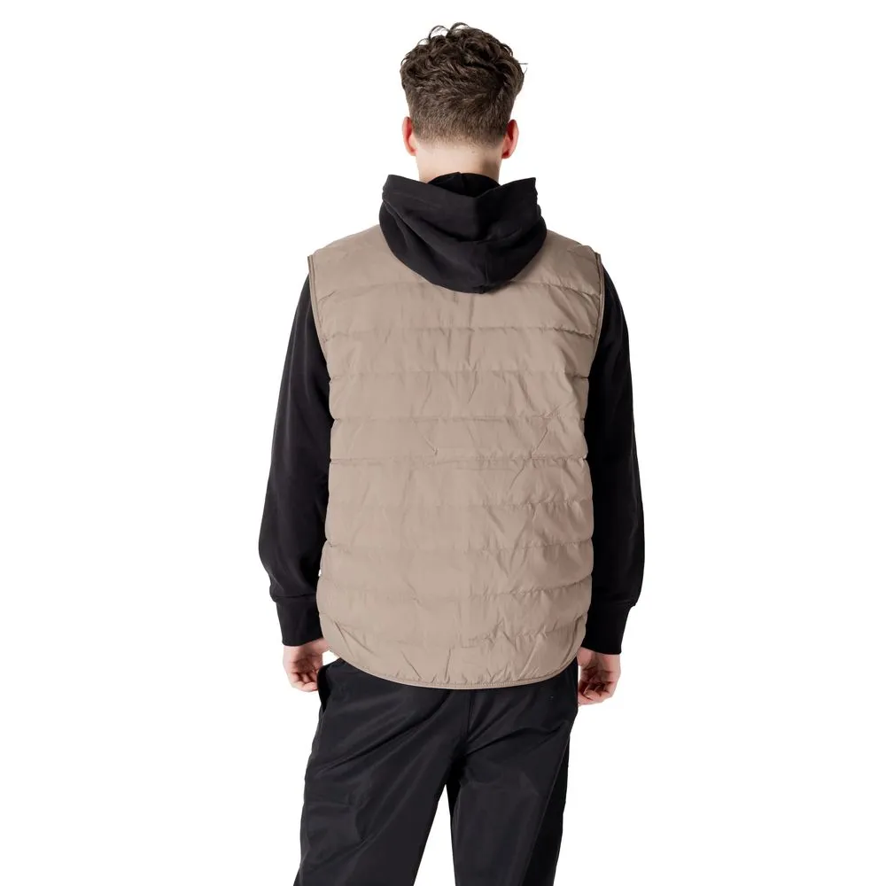 Calvin Klein Jeans Men's Beige Polyamide Riciclata Jacket