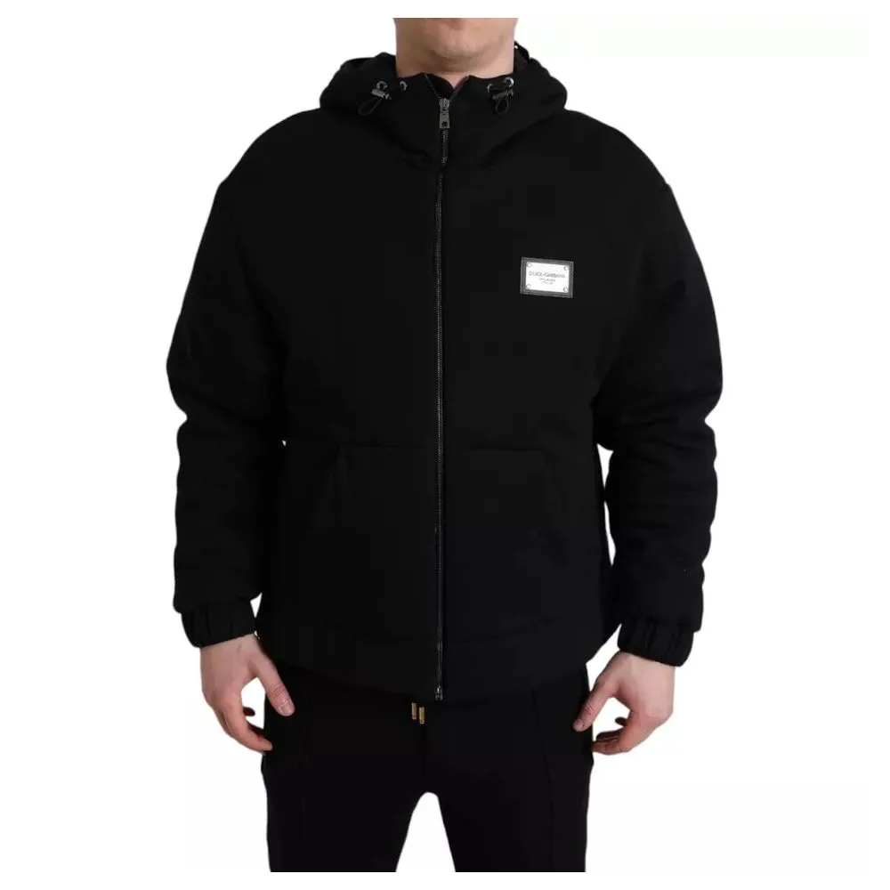 Dolce & Gabbana Men's Black Cotton Jacket