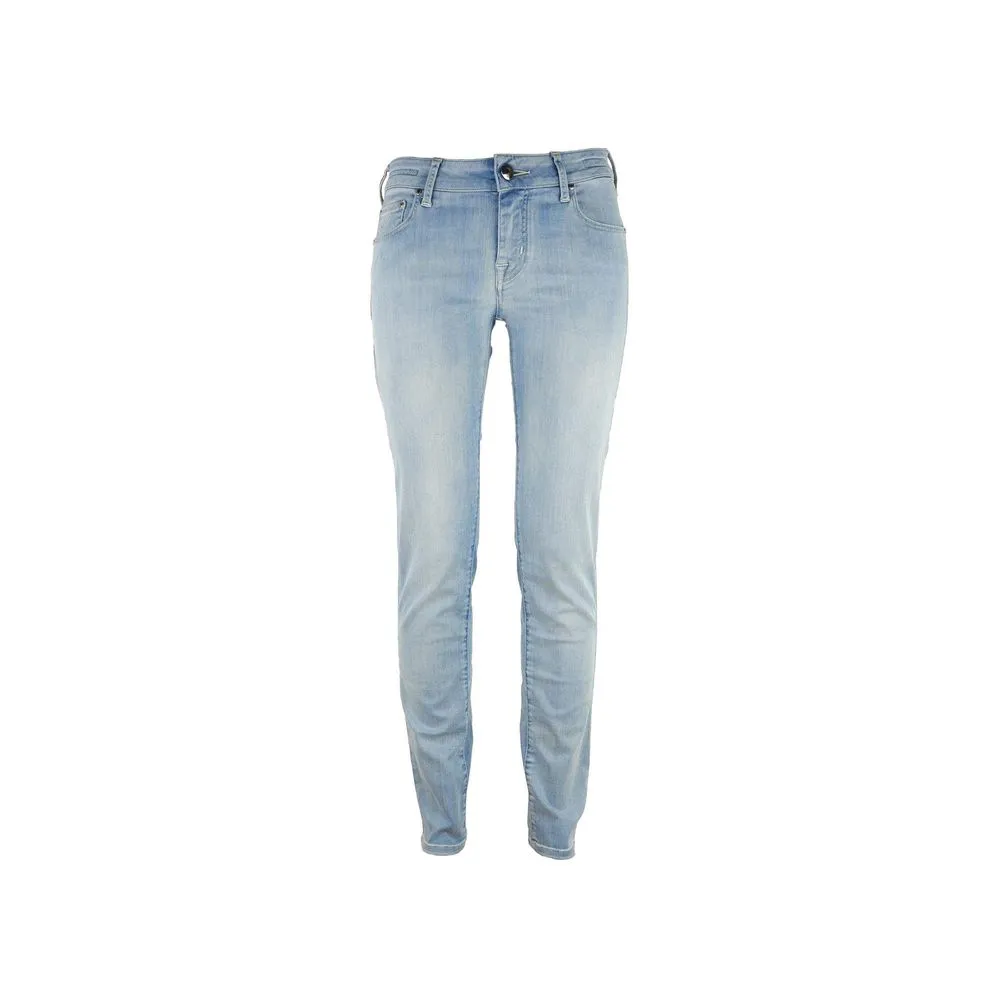 Jacob Cohen Women's Blue Cotton Jeans & Pant
