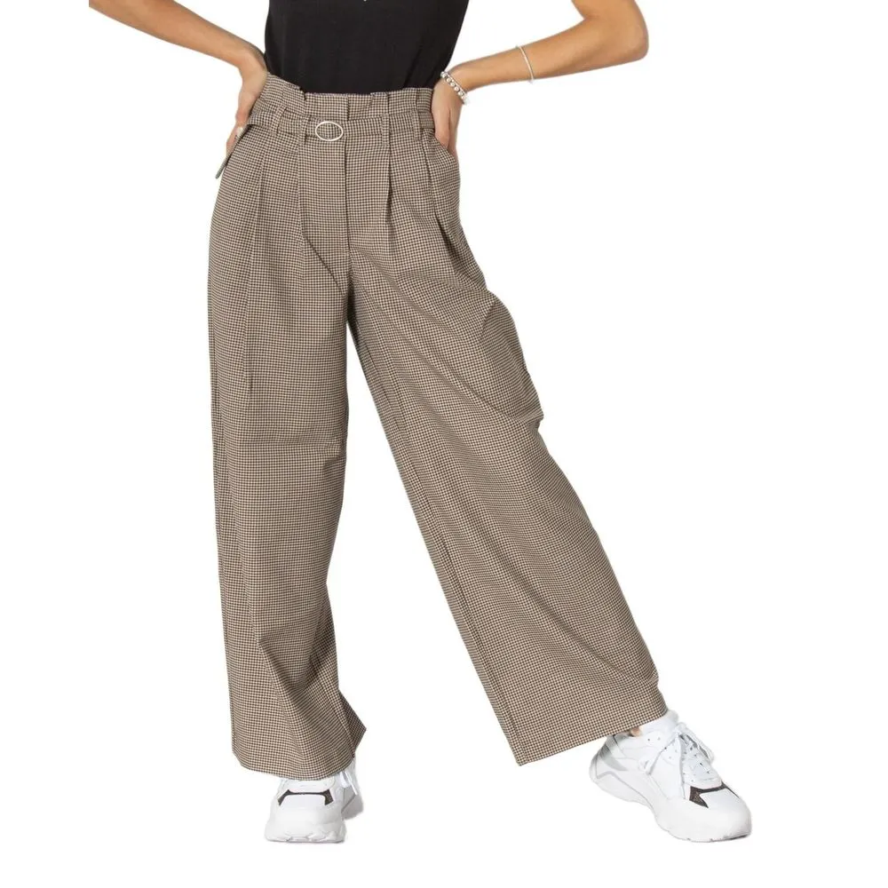Only Women's Beige Elastane Jeans & Pant
