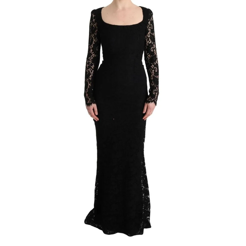 Dolce & Gabbana Women's Black Cotton Dress