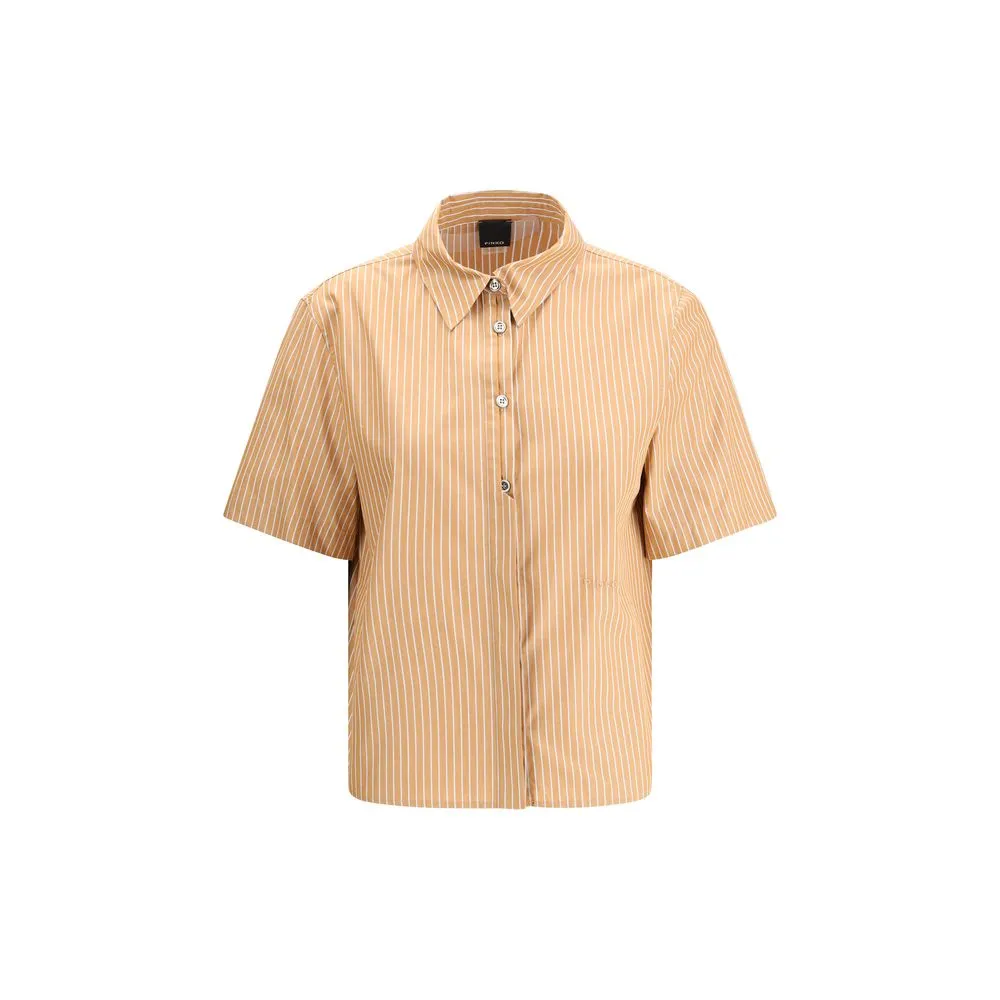 PINKO Women's Short sleeve striped Shirt