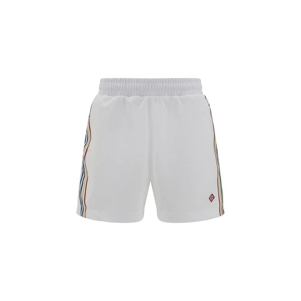 Casablanca Women's Colorful side bands sport Shorts