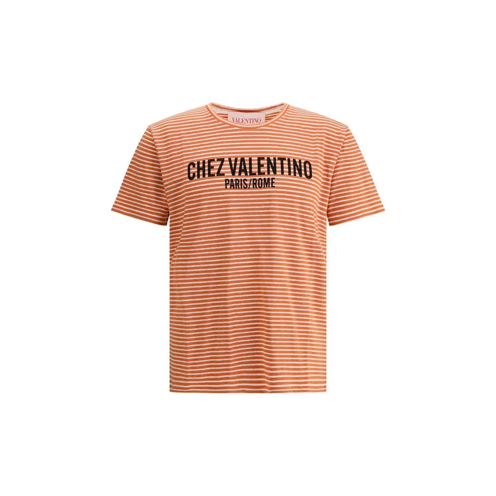 Valentino Men's Striped T-Shirt