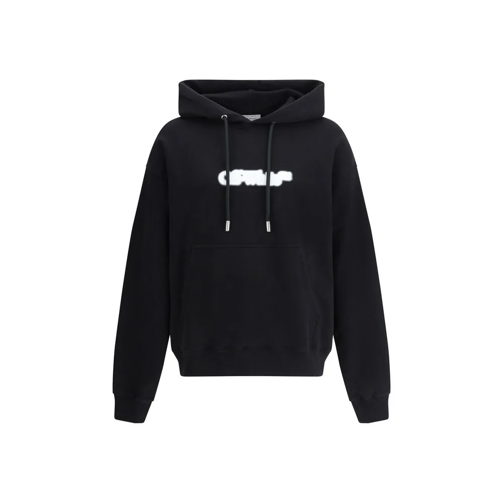 Off-White Men's Spray-printed Hoodie