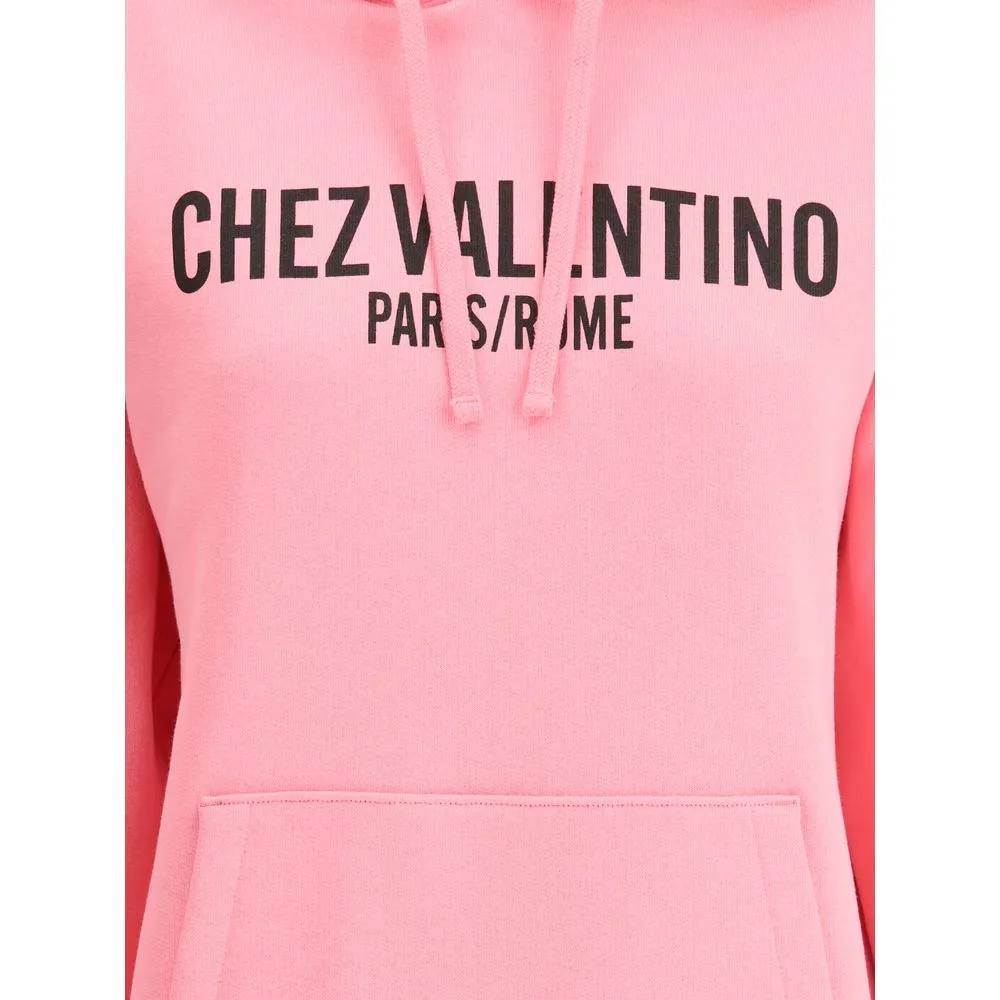 Valentino Women's Logo Cotton Hoodie
