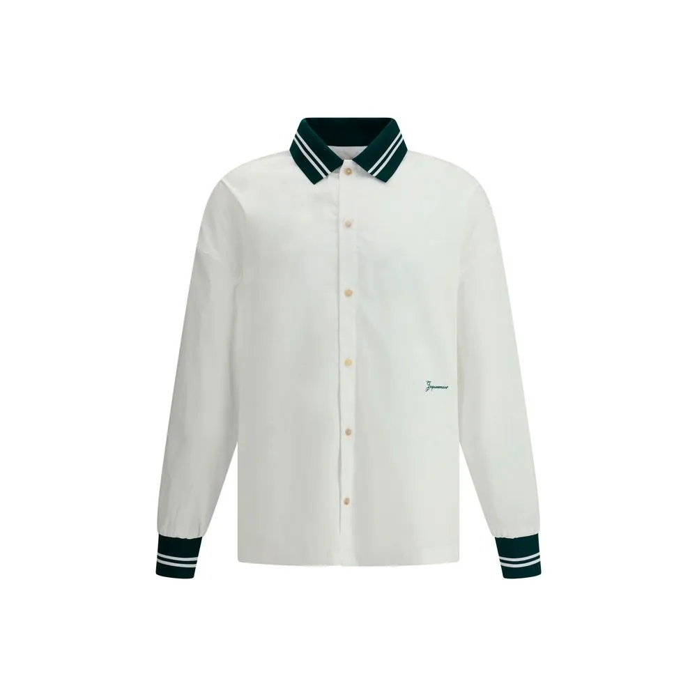 Jacquemus Men's La Chemise Baseball Shirt