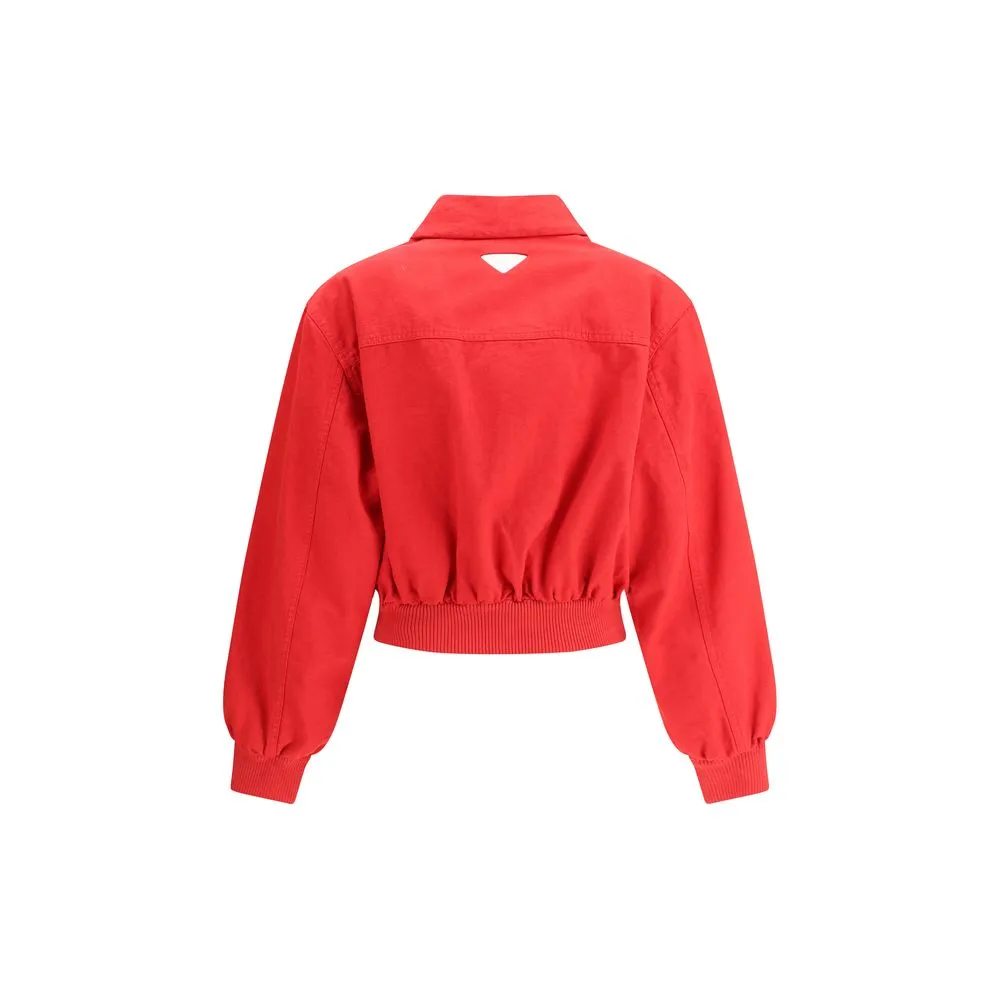 Prada Women's Jacket with cut-out logo