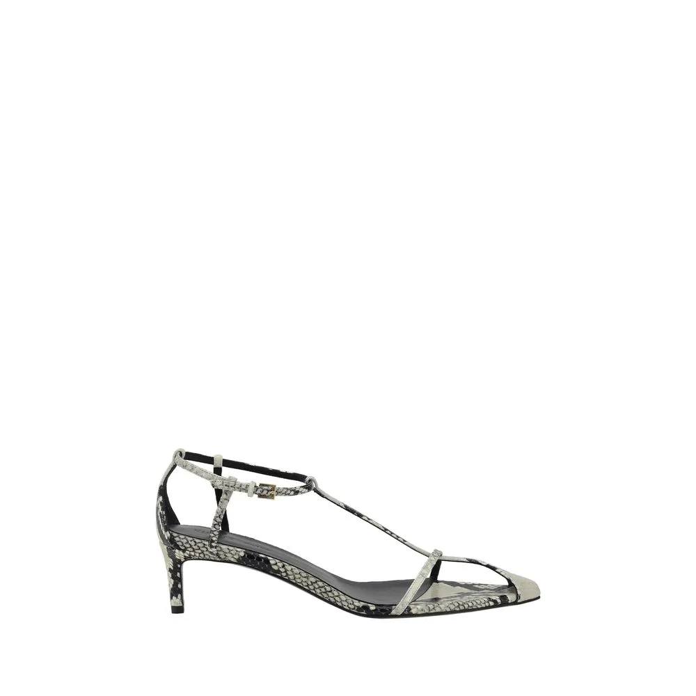 Khaite Women's Bella T-strap Sandal 45