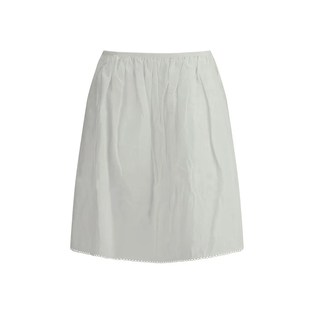 Miu Miu Women's Cotton Skirt