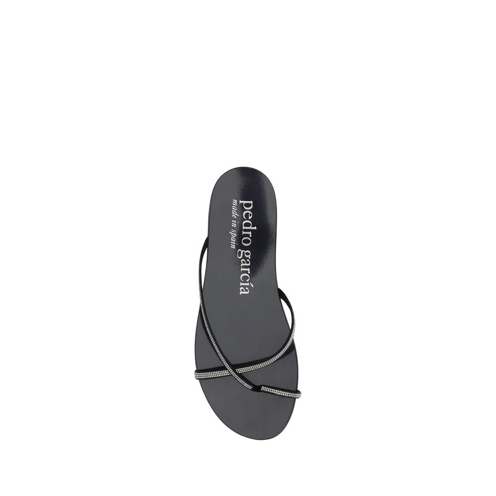 Pedro García Women's Rhinestone Sandals