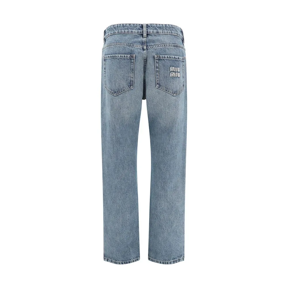 Miu Miu Women's Straight Jeans
