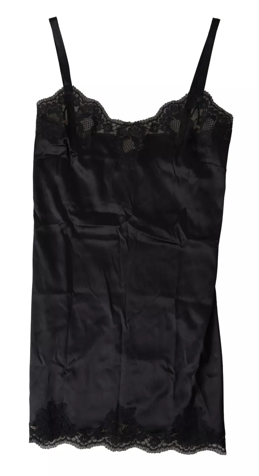 Dolce & Gabbana Women's Sultry Black Silk Camisole Top