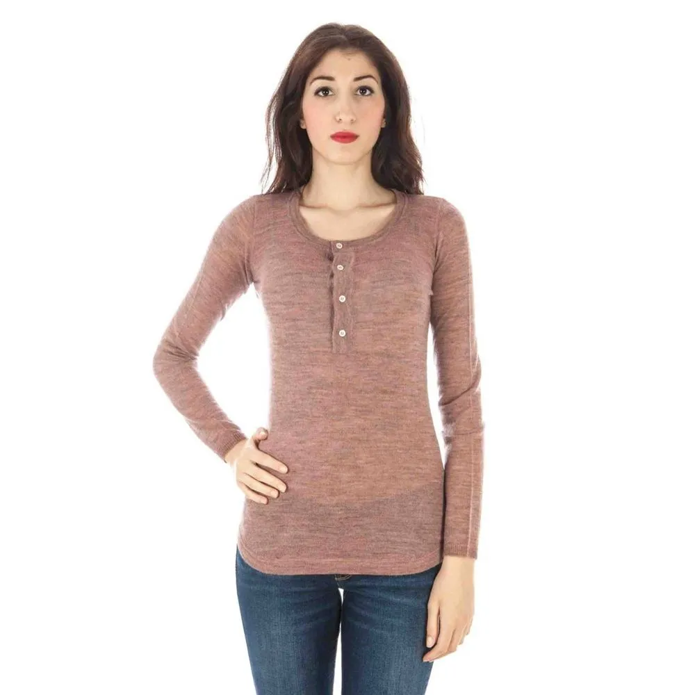 Fred Perry Women's Pink Wool Sweater