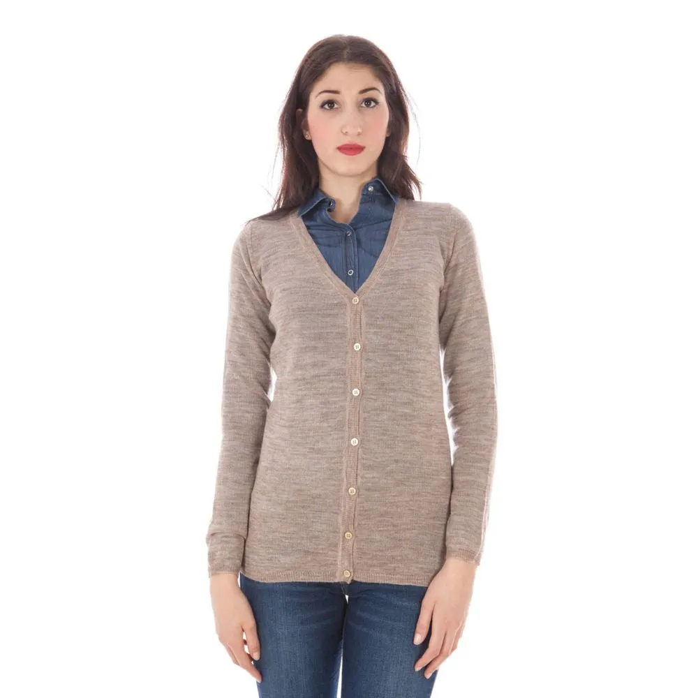 Fred Perry Women's Beige Wool Sweater