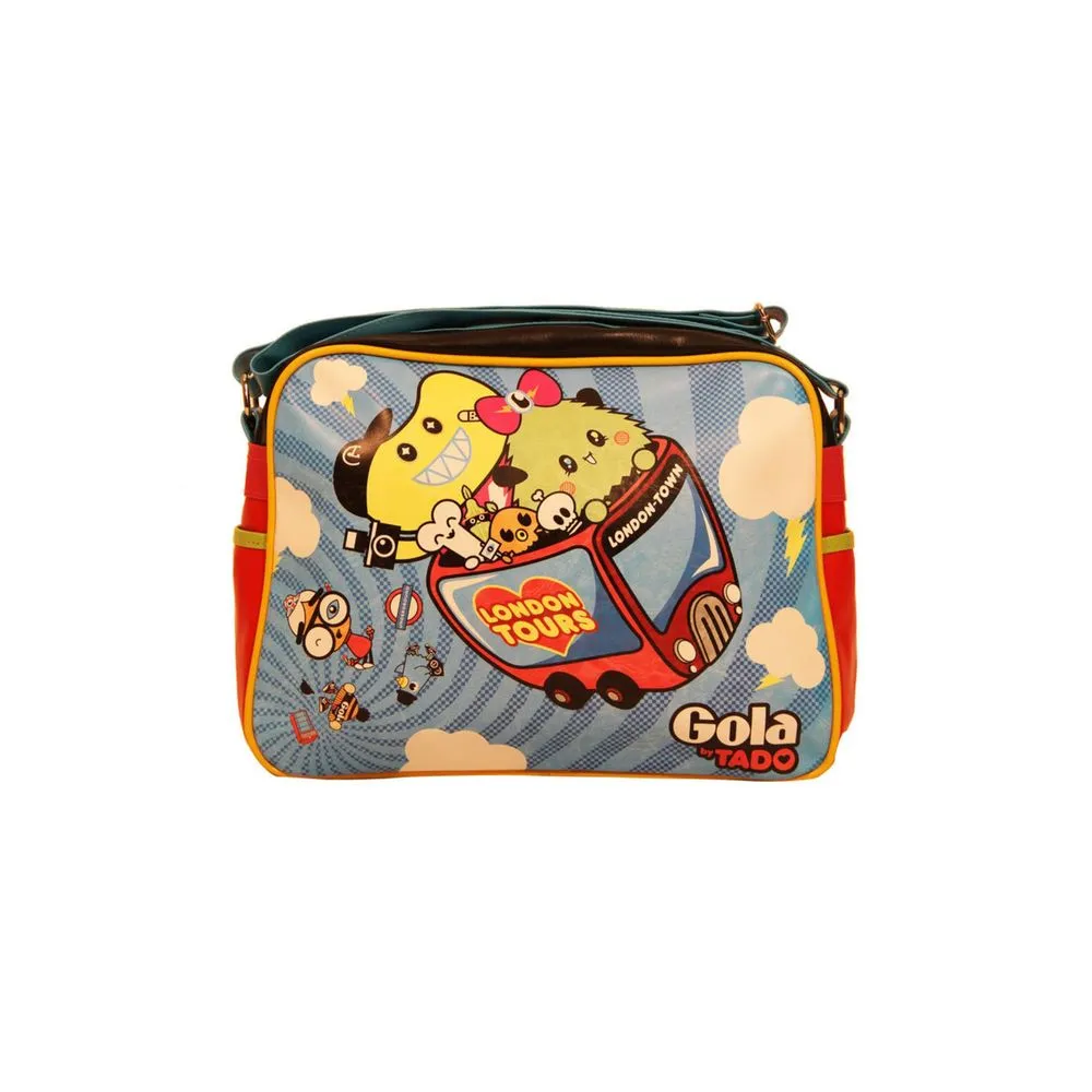 Gola Women's Light Blue Fabric Handbag