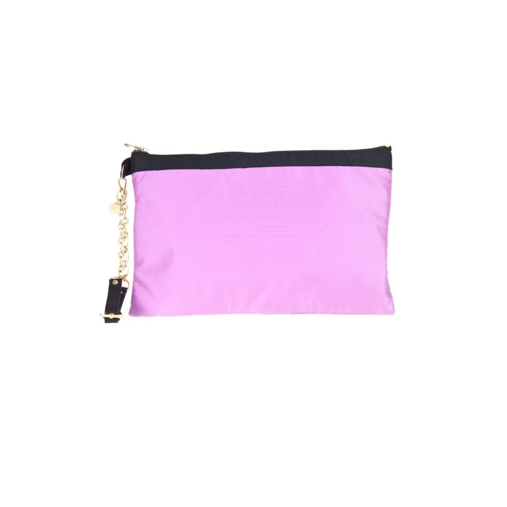 Patrizia Pepe Women's Purple Silk Handbag
