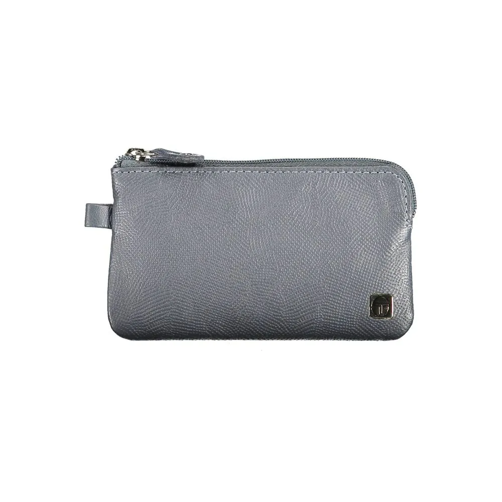Sergio Tacchini Men's Blue Leather Wallet