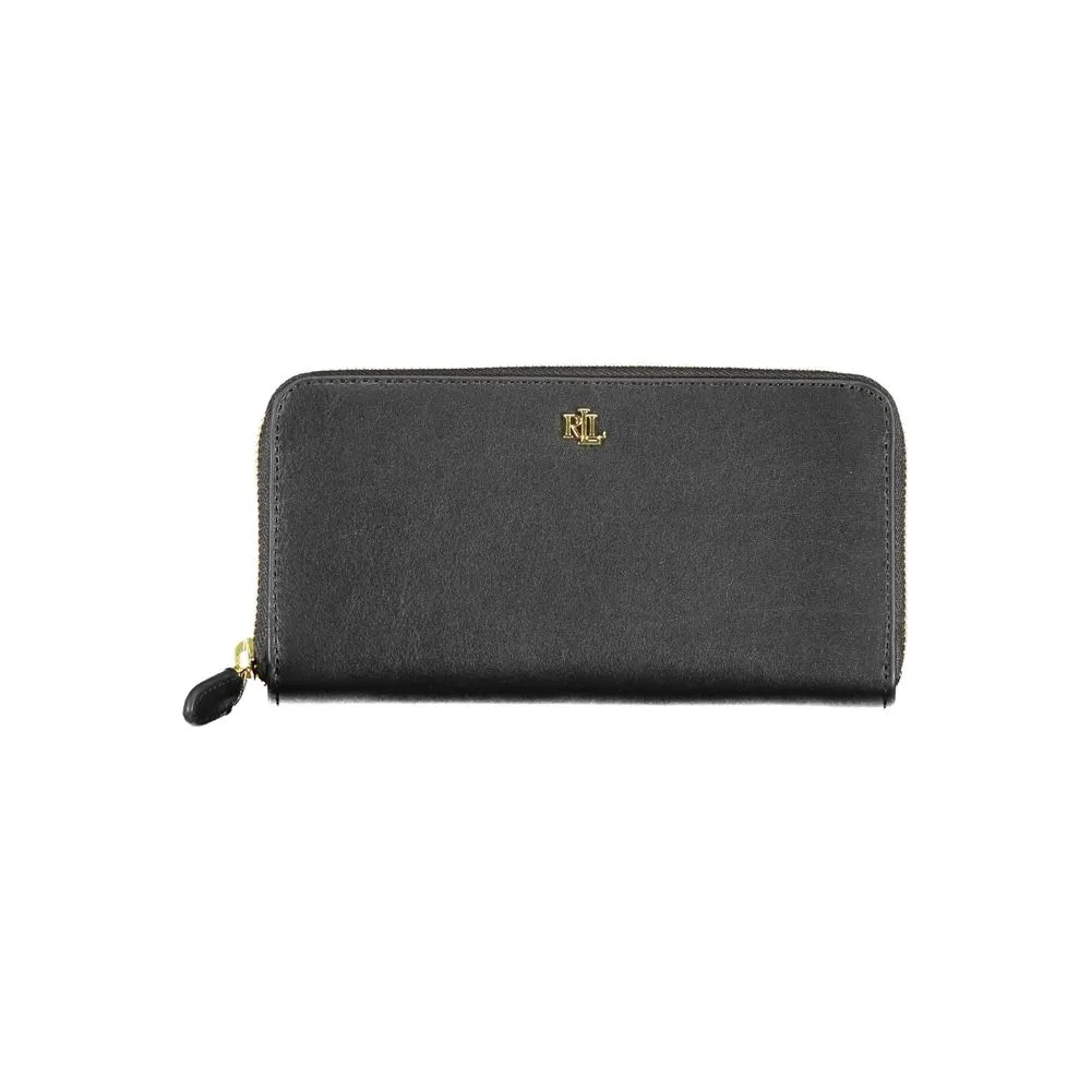 Ralph Lauren Women's Black Leather Wallet