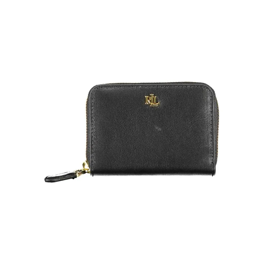Ralph Lauren Women's Black Leather Wallet