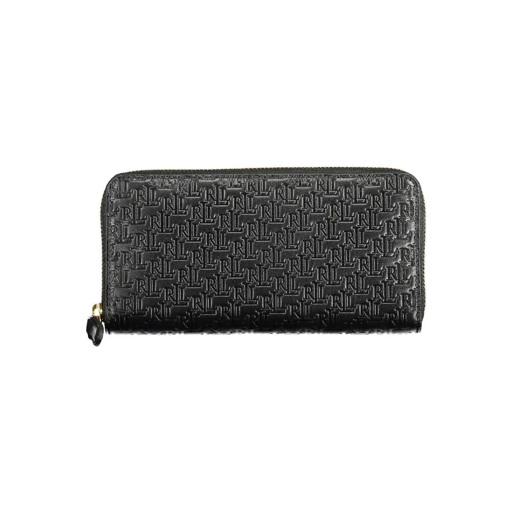 Ralph Lauren Women's Black Leather Wallet