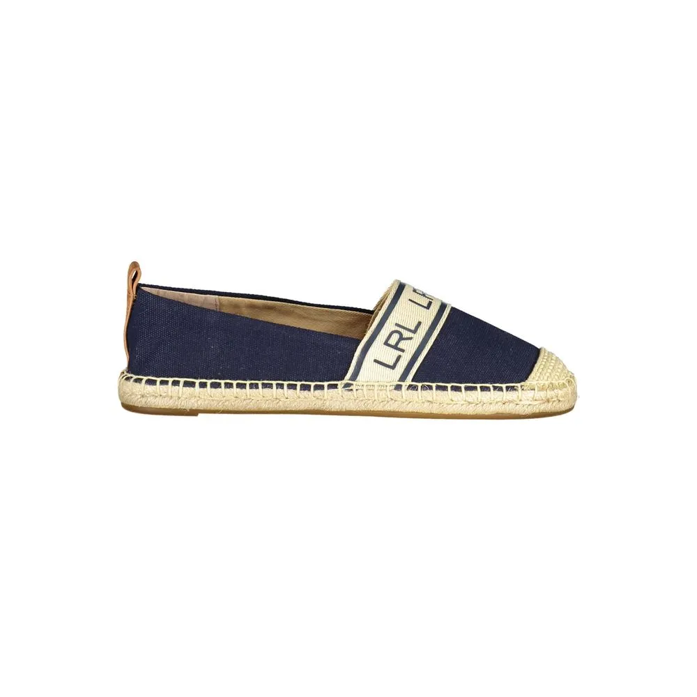 Ralph Lauren Women's Blue Polyester Flat Shoe