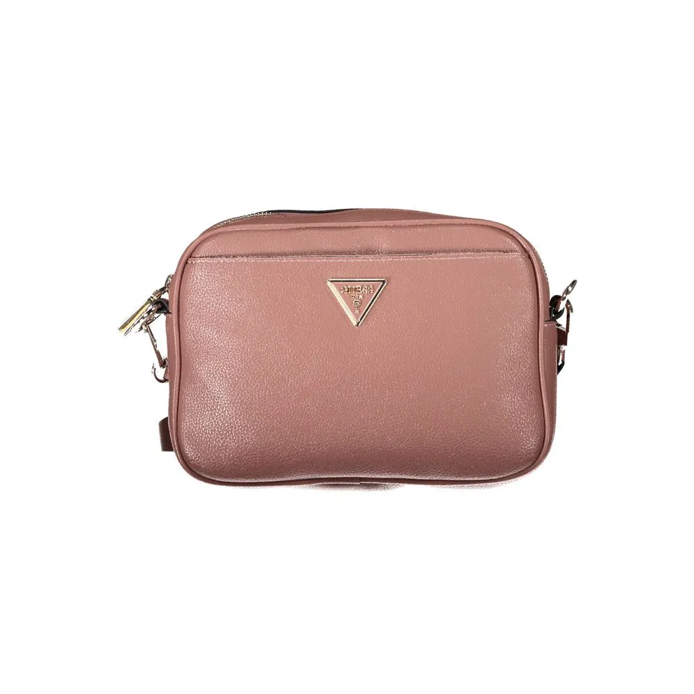 Guess Jeans Women's Pink Polyethylene Handbag