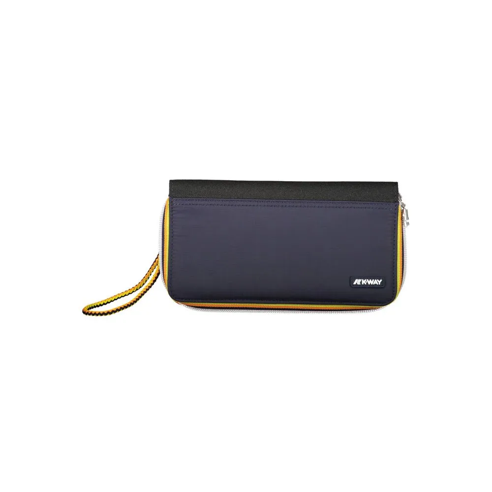 K-WAY Women's Blue Polyamide Wallet