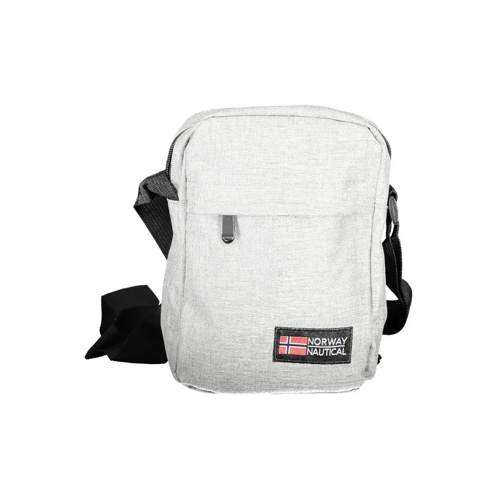 Norway 1963 Men's Gray Polyester Shoulder Bag