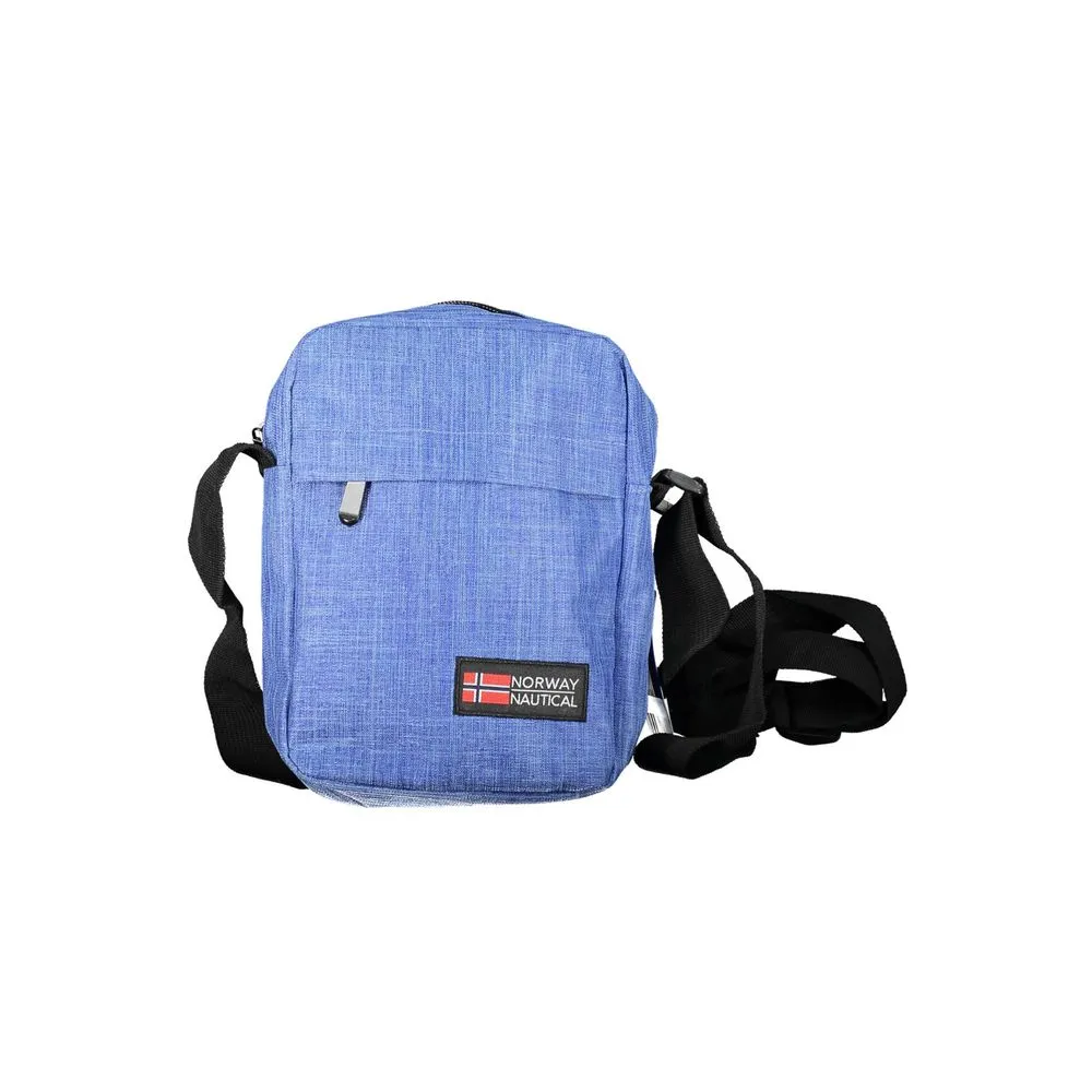 Norway 1963 Men's Blue Polyester Shoulder Bag