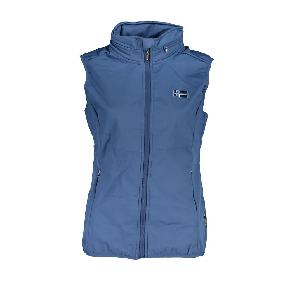Scuola Nautica Women's Blue Polyester Jackets & Coat