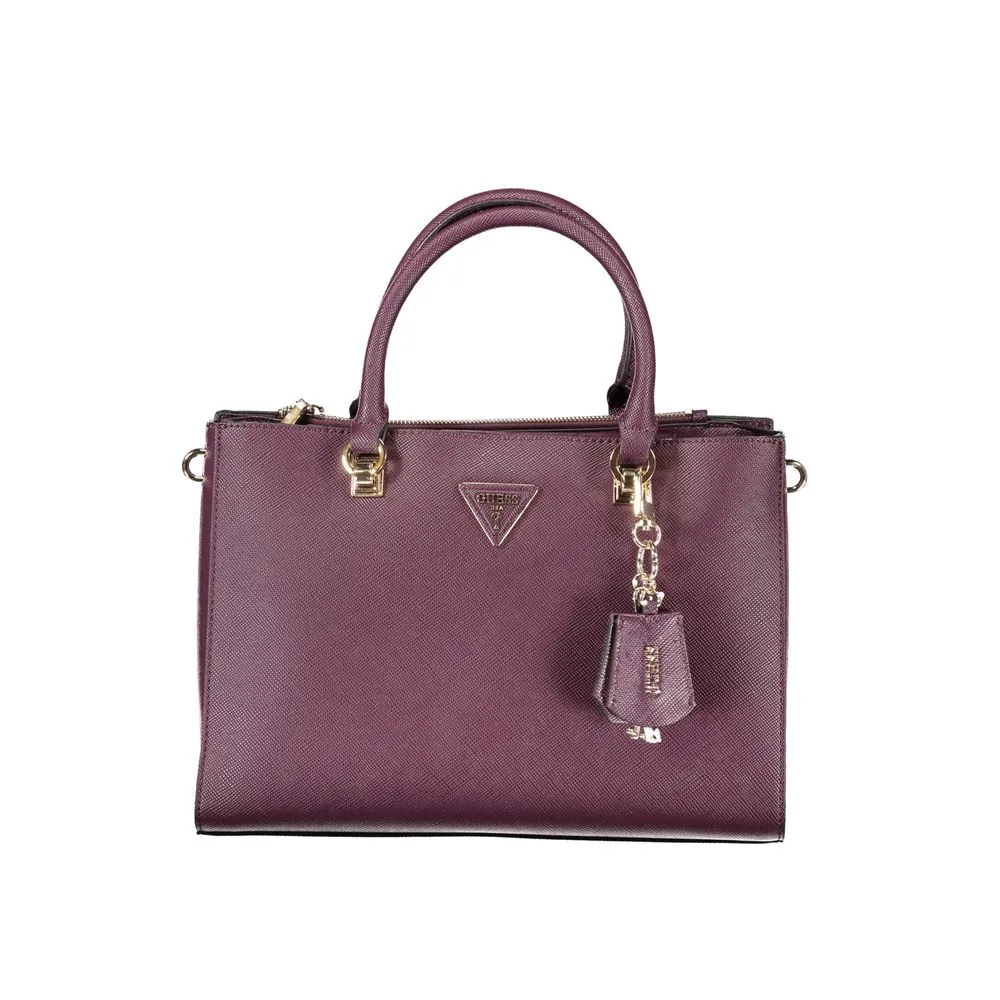 Guess Jeans Women's Purple Polyethylene Handbag