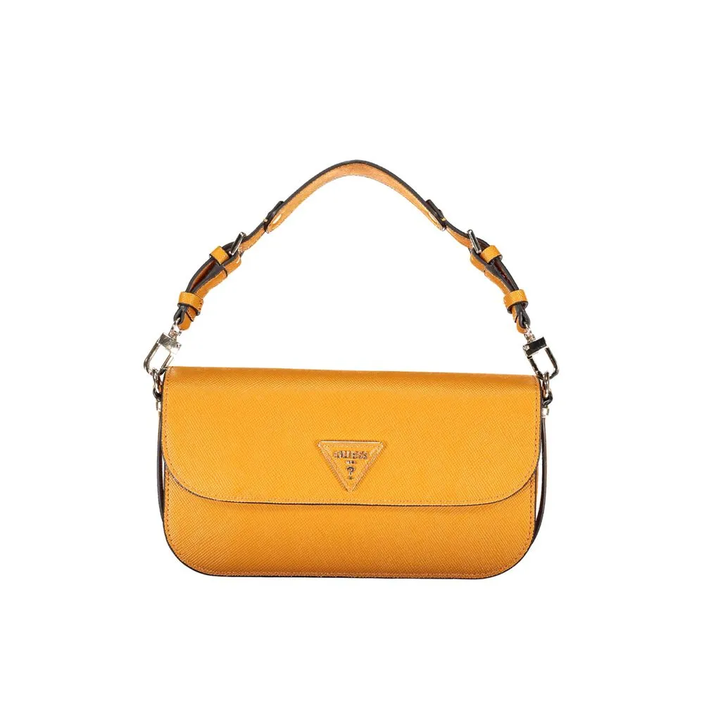Guess Jeans Women's Orange Polyethylene Handbag