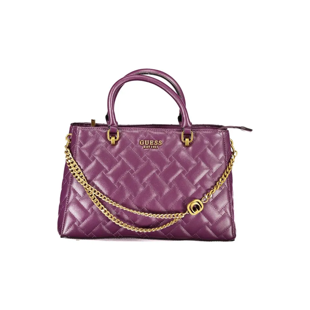 Guess Jeans Women's Purple Polyethylene Handbag