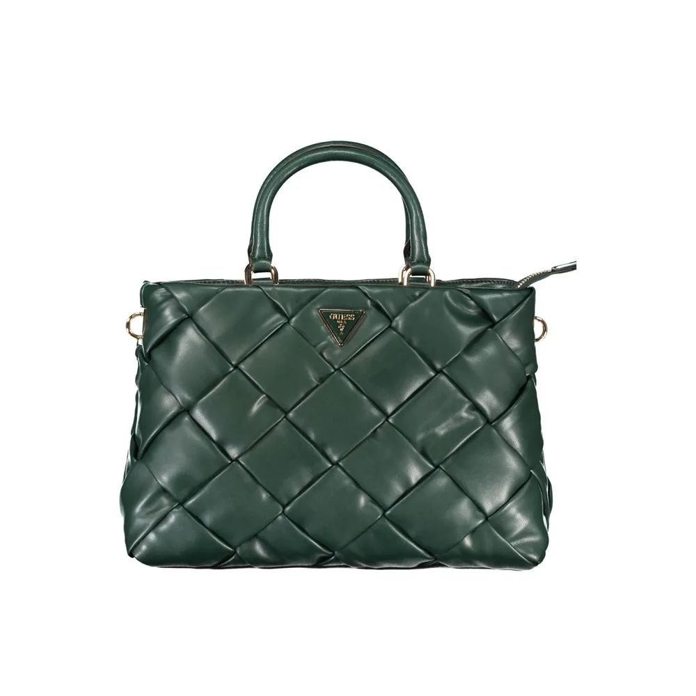 Guess Jeans Women's Green Polyethylene Handbag