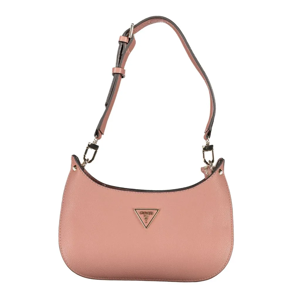 Guess Jeans Women's Pink Polyethylene Handbag