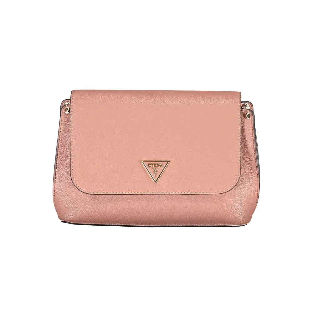 Guess Jeans Women's Pink Polyethylene Handbag