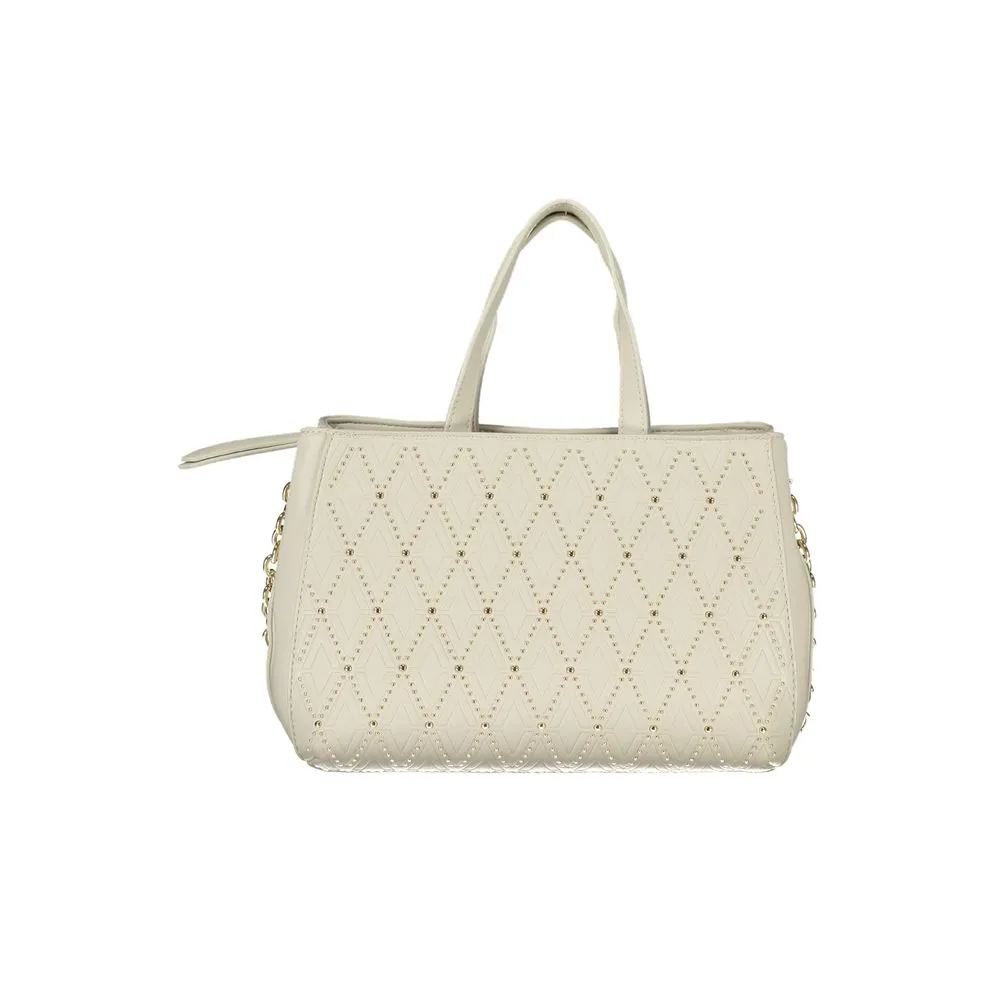 Valentino Bags Women's White Polyethylene Handbag