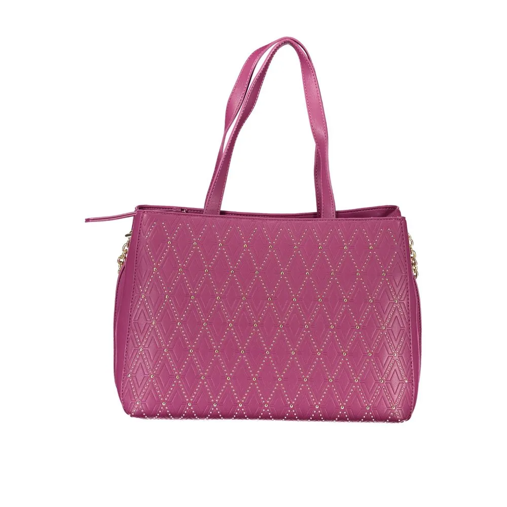 Valentino Bags Women's Purple Polyethylene Handbag