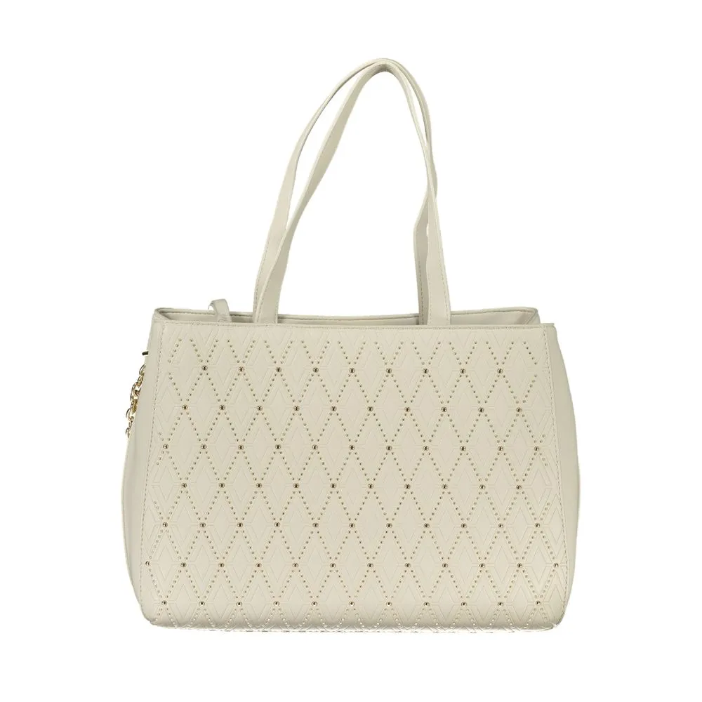 Valentino Bags Women's White Polyethylene Handbag
